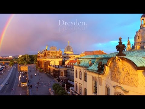 A Bird&#039;s-Eye View of Dresden, Germany / Dresden aus der Vogelperspektive