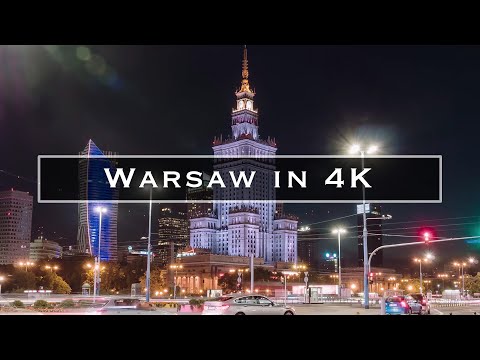 Warsaw in 4K
