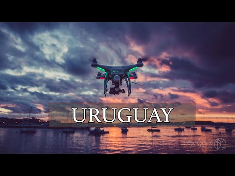 El sur de Uruguay desde un drone I 4K video