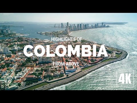 Highlights of Colombia from Above | DJI Mavic Pro 4K