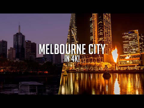 Melbourne City - The City of Art in 4k!