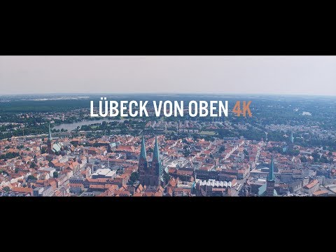 LÜBECK VON OBEN 4K