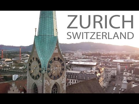ZURICH SWITZERLAND | Aerial View 4K