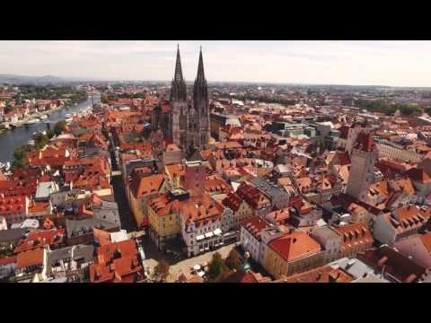 Regensburg von oben - ANTENNE BAYERN &quot;Bayern von oben&quot;