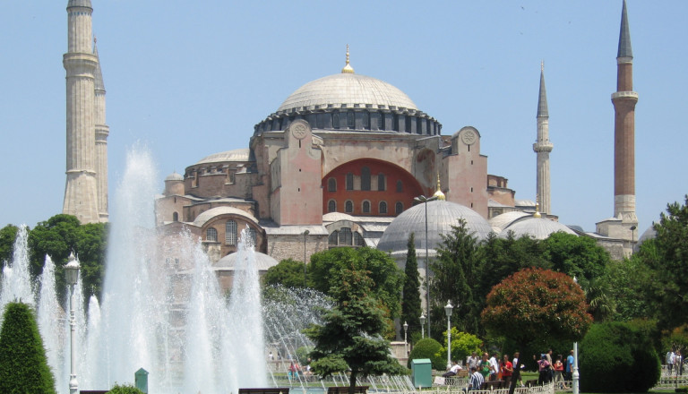 Die Hagia Sophia in Istanbuk