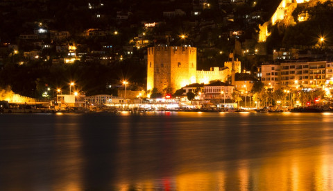 Antalya night - Harbour