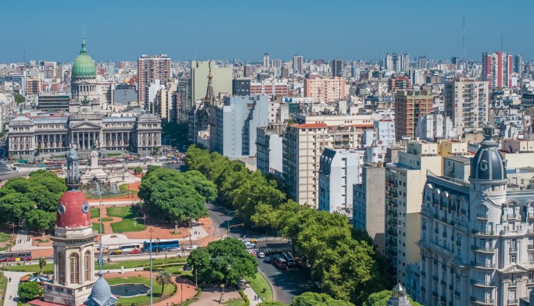 Auf Platz 1 die Hauptstadt Buenos Aires.