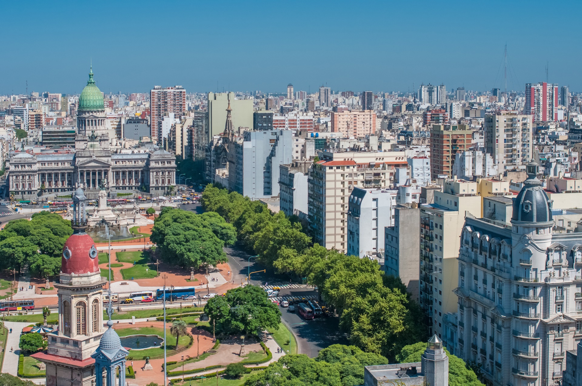 Auf Platz 1 die Hauptstadt Buenos Aires.