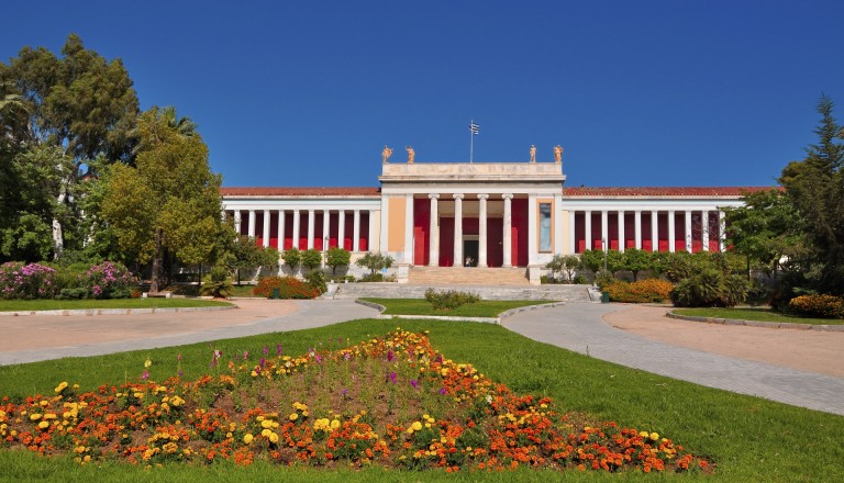 Das Archäologische Nationalmuseum in Athen.