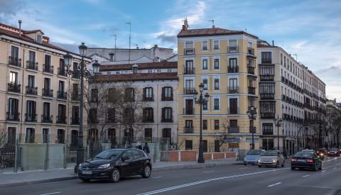 Das Stadtviertel Austrias in Madrid