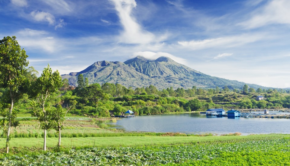 Der Batur Vulkan auf Bali