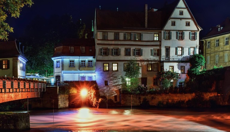 Städtereisen Bamberg bei Nacht