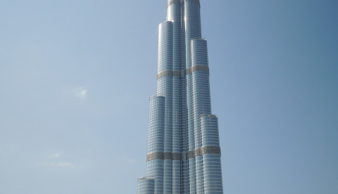 Der Burj Khalifa in Dubai