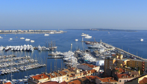 Hafen von Cannes, Frankreich
