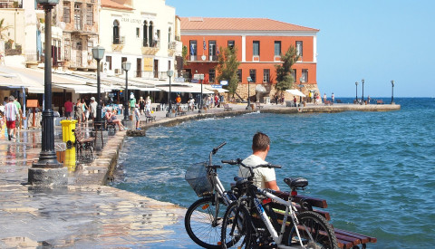 Altstadt und Hafen von Chania, Kreta