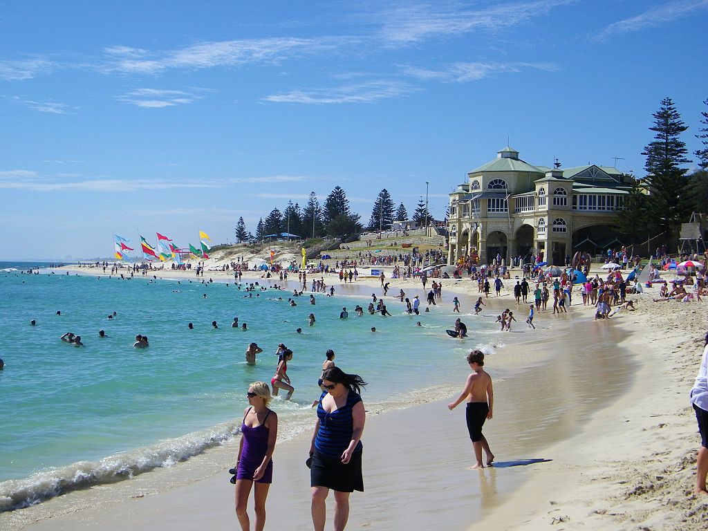 Der Cottesloe Beach in Perth