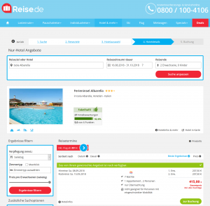 Screenshot Deals Hotel Ferieninsel Albarella