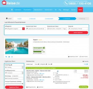 Screenshot Deals Lesbos Hotel Aegeon