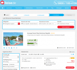 Screenshot Deal Sunscape Puerto Plata