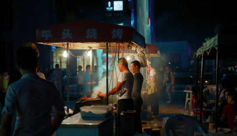Garküche-Nachtmarkt