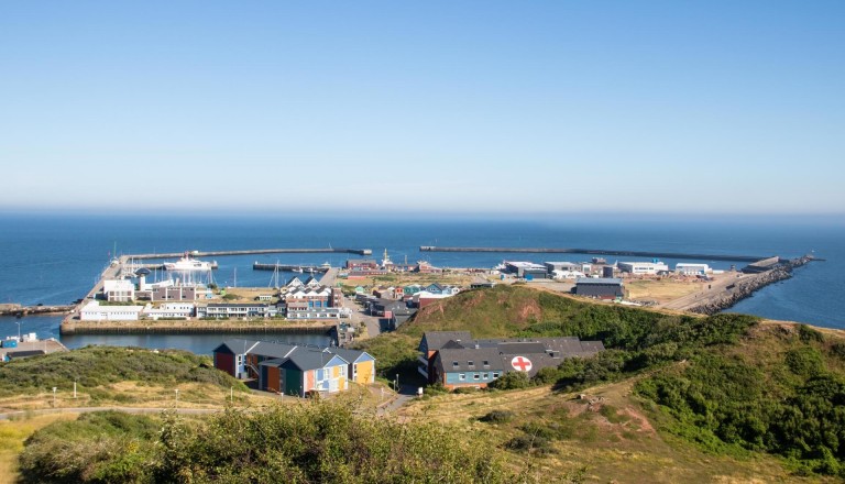 Helgoland Hafen