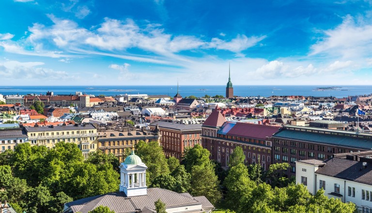 Genießen Sie einen Rundgang durch das Zentrum von Helsinki.