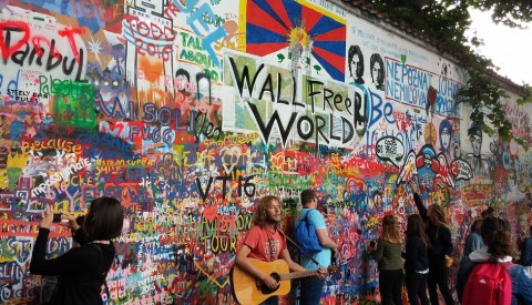 John Lennon Mauer