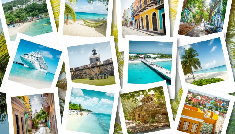 Postkarten Karibik Kreuzfahrten