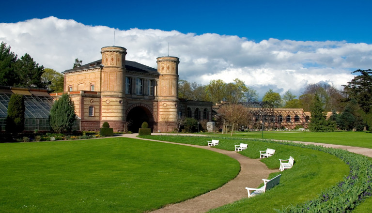 Der Botanische Garten in Karlsruhe.