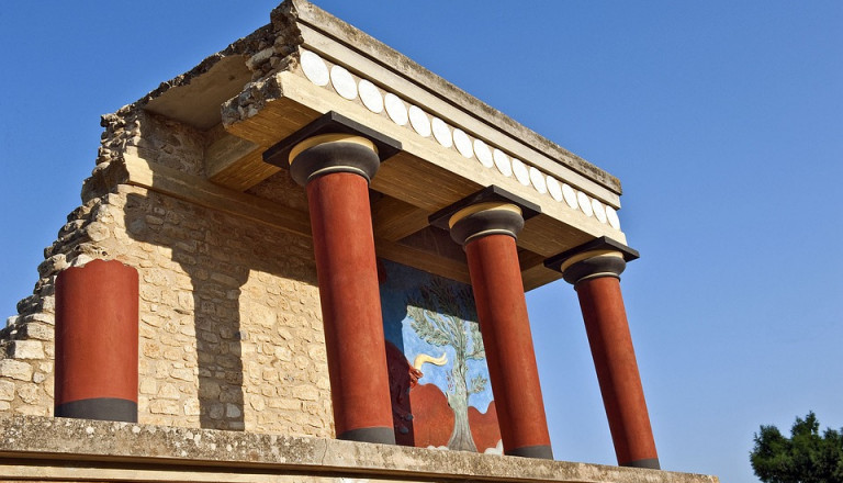 Palast von Knossos Kreta