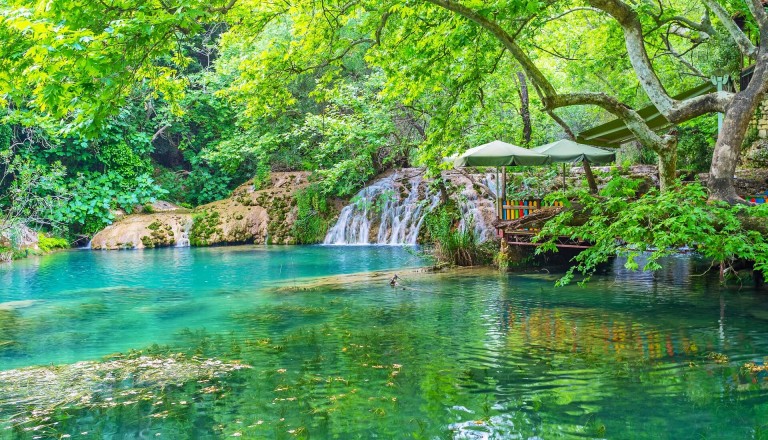 Pauschalreisen Tuerkei Kursunlu Wasserfall