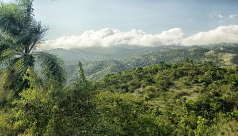 Landschaft Dominikanische Republik