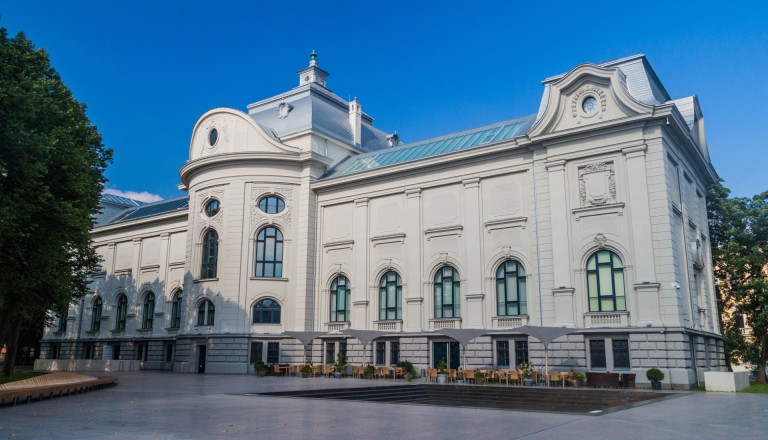 Das Lettische Nationale Kunstmuseum auf Reisen nach LettlandRiga.