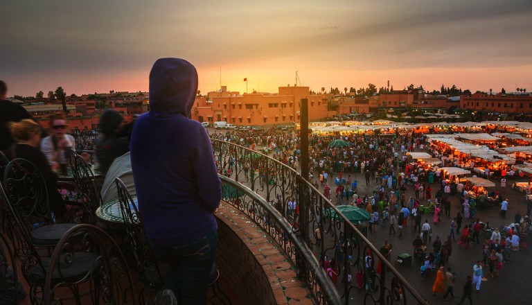 Besondere Veranstaltungen in Marrakesch.