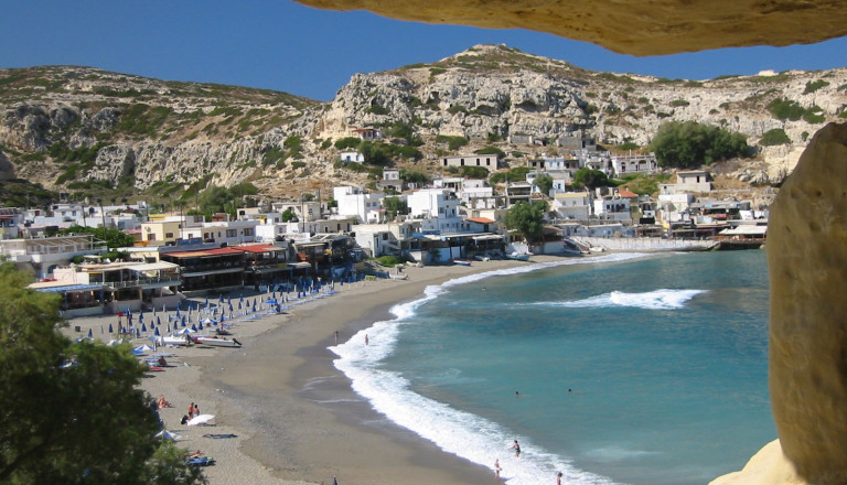 Sie haben die freie Auswahl. Vielleicht ist Matala ihr Lieblingsort auf Kreta.