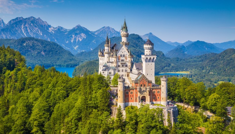 Urlaub in Deutschland Neuschwanstein