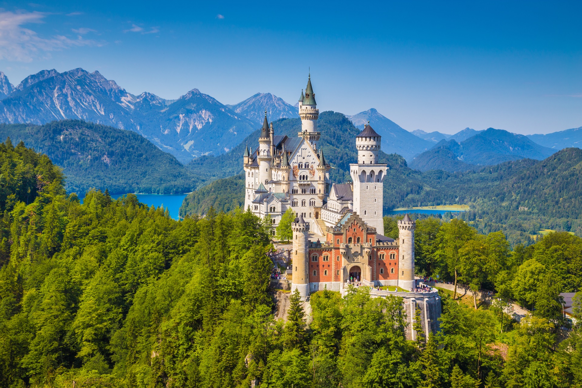 Urlaub in Deutschland Neuschwanstein