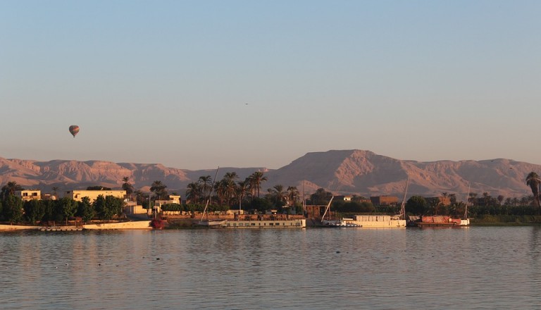 Nil bei Luxor