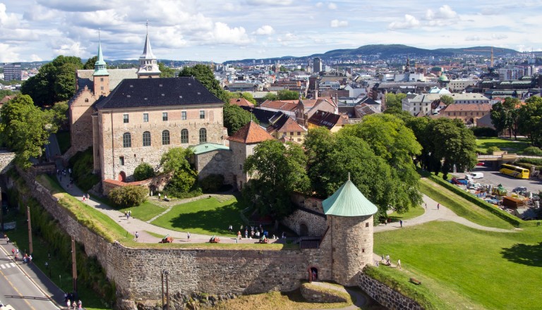 Die Festung Akerhus  in Oslo