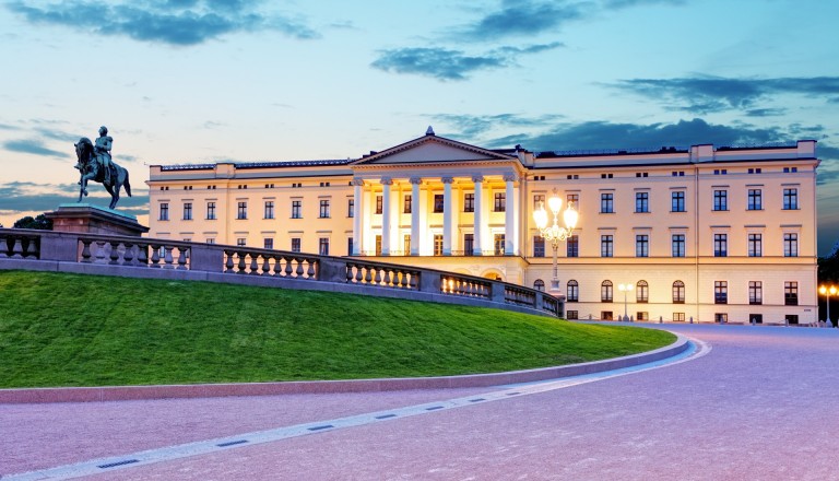 Das königliche Schloss Oslo