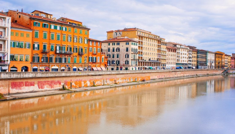 Pisa am Arno Stadtteile