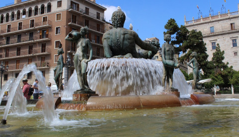 Plaza de la Virgen Valencia