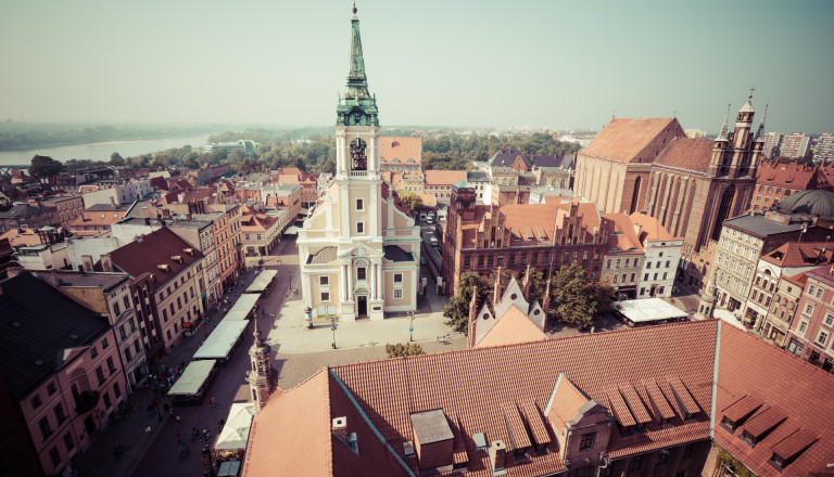 Die Altstadt von Torun in Polen