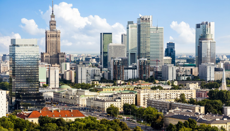 Warschau Polen Städte