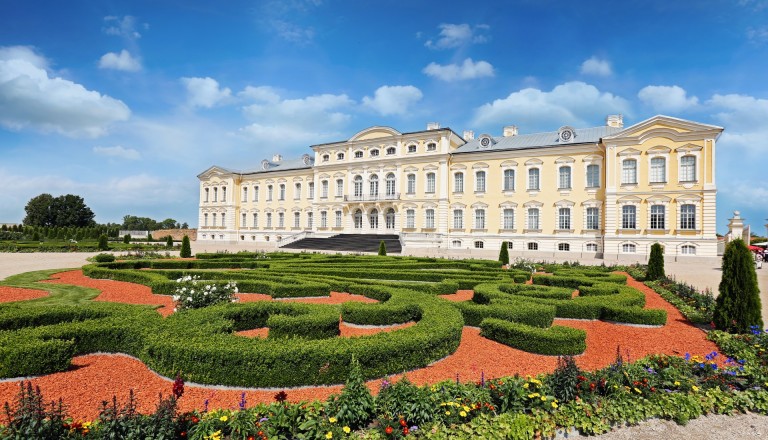 Das Versailles des Baltikums - Schloss Rundale. Reisen nach Lettland.
