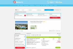 Screenshot Deals Aegypten Hotel Flamenco Beach & Resort