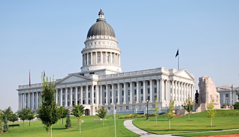 Das Kapitol - Sitz der Regierung Utahs.