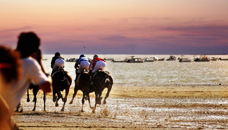 Sanlucar de Barrameda Pferderennen