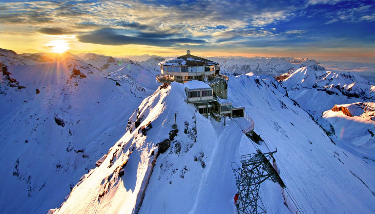 Schweiz - Piz Gloria Schilthorn-