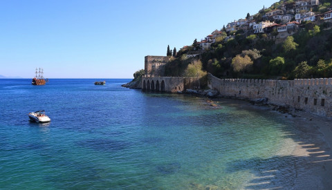 Seldschukische Schiffswert, Alanya, Türkei